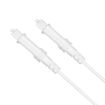 15m EMK Digital Audio Optical Fiber Cable OD2.2mm (White) - 2