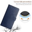 OPPO A5 5G Y-Pattern Blue Flip Leather Case - 5