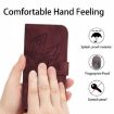 OPPO A5x Global Sunflower Embossed Leather Case with Lanyard - 4