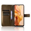 Ulefone Note 18 Ultra Brown Diamond Texture Leather Case - 4
