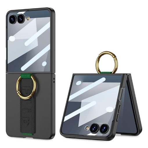 GKK Ultrathin Shockproof Case for Samsung Galaxy Z Flip7 5G (Black) - 1