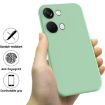 OnePlus Nord 3/Ace 2V Green Silicone Shockproof Phone Case - 3