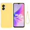 OnePlus Nord N300 Yellow Liquid Silicone Shockproof Case - 1