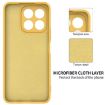 For Honor X6b 4G Yellow Dropproof Silicone Phone Case - 6