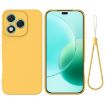 For Honor 400 Lite Yellow Silicone Dropproof Phone Case - 1