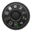Canon EOS 6D Mark II Original Mode Dial - 2