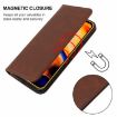 Ulefone Armor X13 Leather Phone Case with Magnetic Closure (Brown) - 5