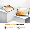 Samsung Galaxy Tab S9+ Light Blue TPU Leather Case with Pen Slot - 6