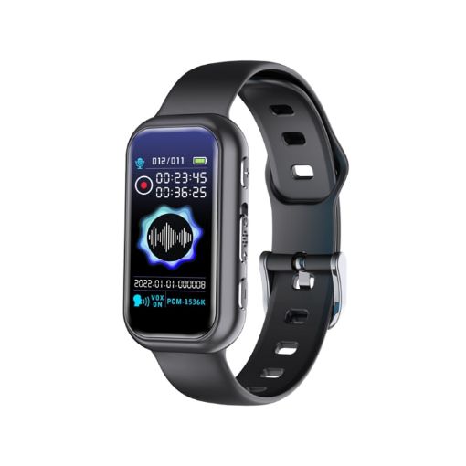JNN S16 Bluetooth MP3 Noise Reduction Recording Bracelet 16GB - 1