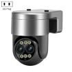 ESCAM G03 2x4MP Dual Lens 8X Zoom WiFi Camera US Plug - 1