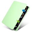 iPad Pro 13 2024 Green 360 Rotation Leather Tablet Case - 2