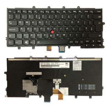 UK Backlit Keyboard for Lenovo ThinkPad X240 X250 20AL 20AM - 1