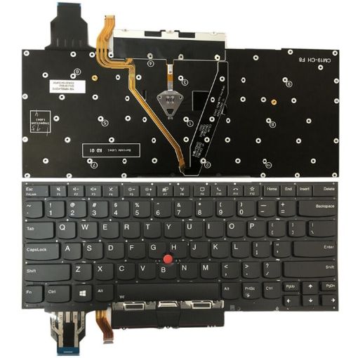 Lenovo ThinkPad X1 Yoga 5th Gen Backlit Keyboard with Touchpad - 1