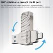 Lenovo Thinkplus MU232 32GB USB 3.2 + USB-C Dual Head Flash Drive - 6