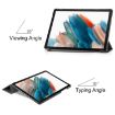 Samsung Galaxy Tab A9 Leather Case, Black 3-Fold Holder - 5
