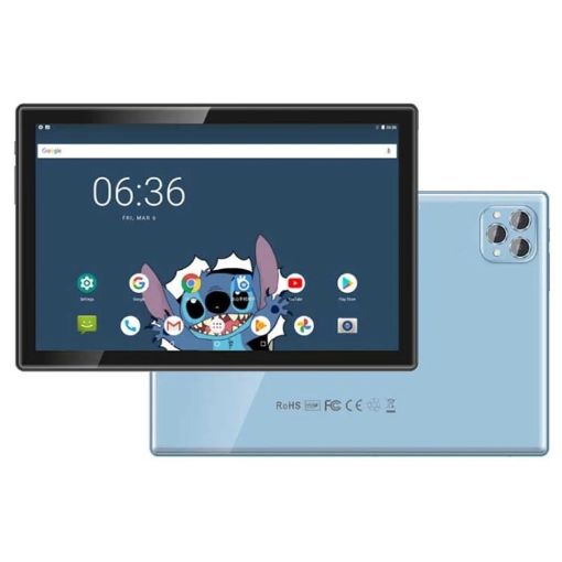BDF P50 Tablet 10.1" 8GB+256GB, Android 12, Dual SIM, Blue - 1