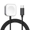 Black Magnetic Type-C Charger for Apple Watch - 1