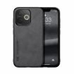 OPPO A5 Pro 5G Magnetic Leather Back Case (Dark Grey) - 1