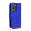 OPPO A5 5G Blue Leather Flip Case with Magnetic Closure - 3