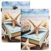 Galaxy Tab A 10.1 2016 Litchi Texture Leather Case (Starfish) - 1