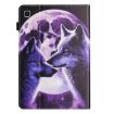 Samsung Galaxy Tab S5e Litchi Texture Leather Case (Wolf) - 3