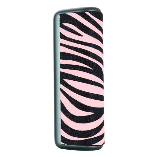 IQOS ILUMA Prime PU Leather Case - Zebra Pink - 1