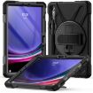 Galaxy Tab S10/S9/S8/S7 Rugged Rotatable Kickstand Case (Black) - 1
