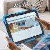 Samsung Galaxy Tab S10+/S9+/S9 FE+ Silicone Hybrid Case (Blue+Black) - 5