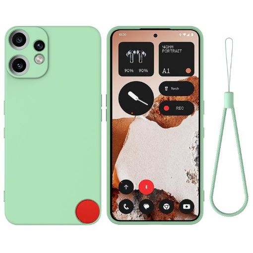 CMF Phone 2 Pro Green Silicone Dropproof Full Coverage Case - 1
