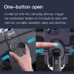 TOTU Ming Series Car Holder, Extendable, Translucent Black - 4