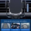 TOTU CH-5 Car Holder with One-Touch Lock, Suction Cup (Black) - 5
