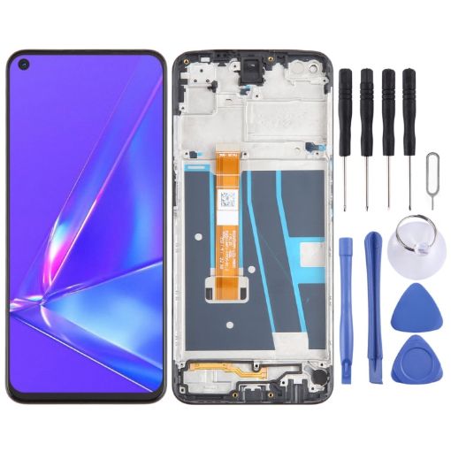 OPPO A72 4G OEM LCD Screen Digitizer with Frame Assembly - 1