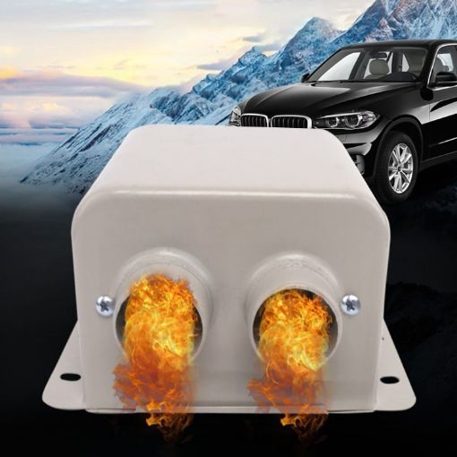 12V Classic 2-hole 600W Car Heater Defroster High-power Electric - 1