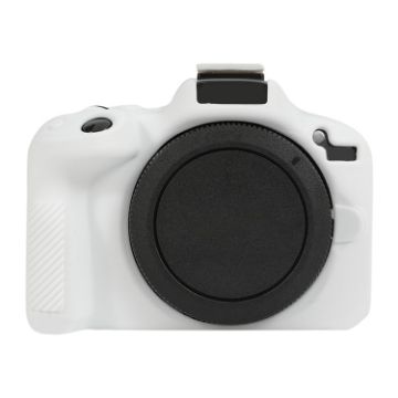 Canon EOS R50 White Soft Silicone Protective Case - 1