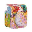 FUJIFILM instax mini 12 Leather Case Bag with Strap, Abstract Painting - 2