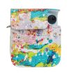 FUJIFILM instax mini 12 Leather Case Bag with Strap, Abstract Painting - 3