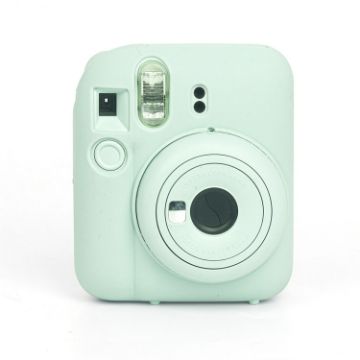 FUJIFILM instax mini 12 Green Soft Silicone Camera Case - 1