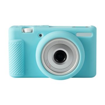 Sky Blue Soft Silicone Protective Case for Sony ZV-1F/ZV1 M2 - 1