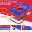 Galaxy Tab S9+/S10+ Red Blue Spider Rotation Handle Case - 5