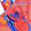 Galaxy Tab S9+/S10+ Red Blue Spider Rotation Handle Case - 6