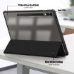 Samsung Galaxy Tab S9+ Black Acrylic Smart Leather Case - 6