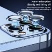 iPhone 15 Pro TOTU PG-1 Metal Frame Lens Protector (Gray) - 5