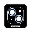 TOTU PG-1 Blue Metal Frame Lens Protector for iPhone 15 Plus - 1
