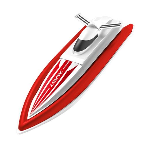 B8 Red High Speed Long Endurance RC Boat with Double Propeller - 1