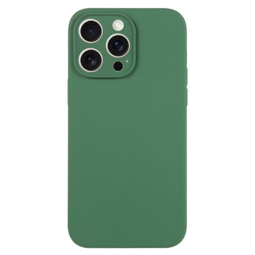 iPhone 15 Pro Clover Green Silicone Phone Case - 1