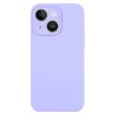 Light Purple Fine Pore Liquid Silicone Case for iPhone 14 - 1