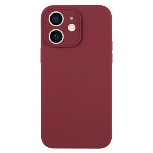 iPhone 12 Plum Liquid Silicone Fine Pore Case - 1