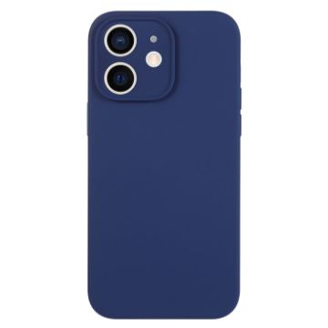 iPhone 12 Royal Blue Liquid Silicone Phone Case - 1