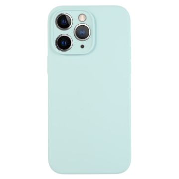 iPhone 11 Pro Max Turquoise Liquid Silicone Phone Case - 1