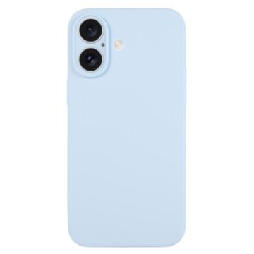 iPhone 16 Sky Blue Liquid Silicone Phone Case - 1